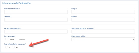 250226 empresa tarifarios exclusivos