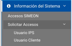 250305 solicitar accesos menu