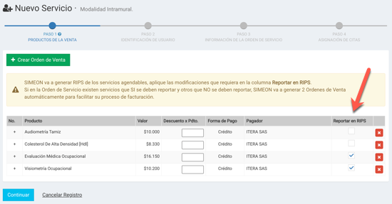 261023 ventas rips marcacion